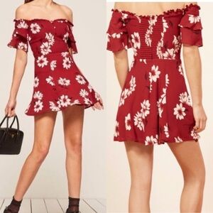 Reformation Diana Mini Dress Size 4